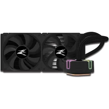 PC ventilátor ZALMAN Reserator5 Z24 černý Vodní chladič, pro CPU, pro Intel i AMD, ARGB podsvícení, 2× 120mm ventilátor, socket 2066, 2011, 115x, 1200, 1700, AM4, AM3, FM2, černý Reserator5 Z24 Black