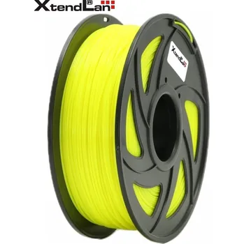 Filament XtendLan filament PETG zářivě žlutý Plastické vlákno, pro 3D tisk, PETG, průměr 1,75mm, hmotnost materiálu 1kg, zářivě žluté 3DF-PETG1.75-FYL 1kg