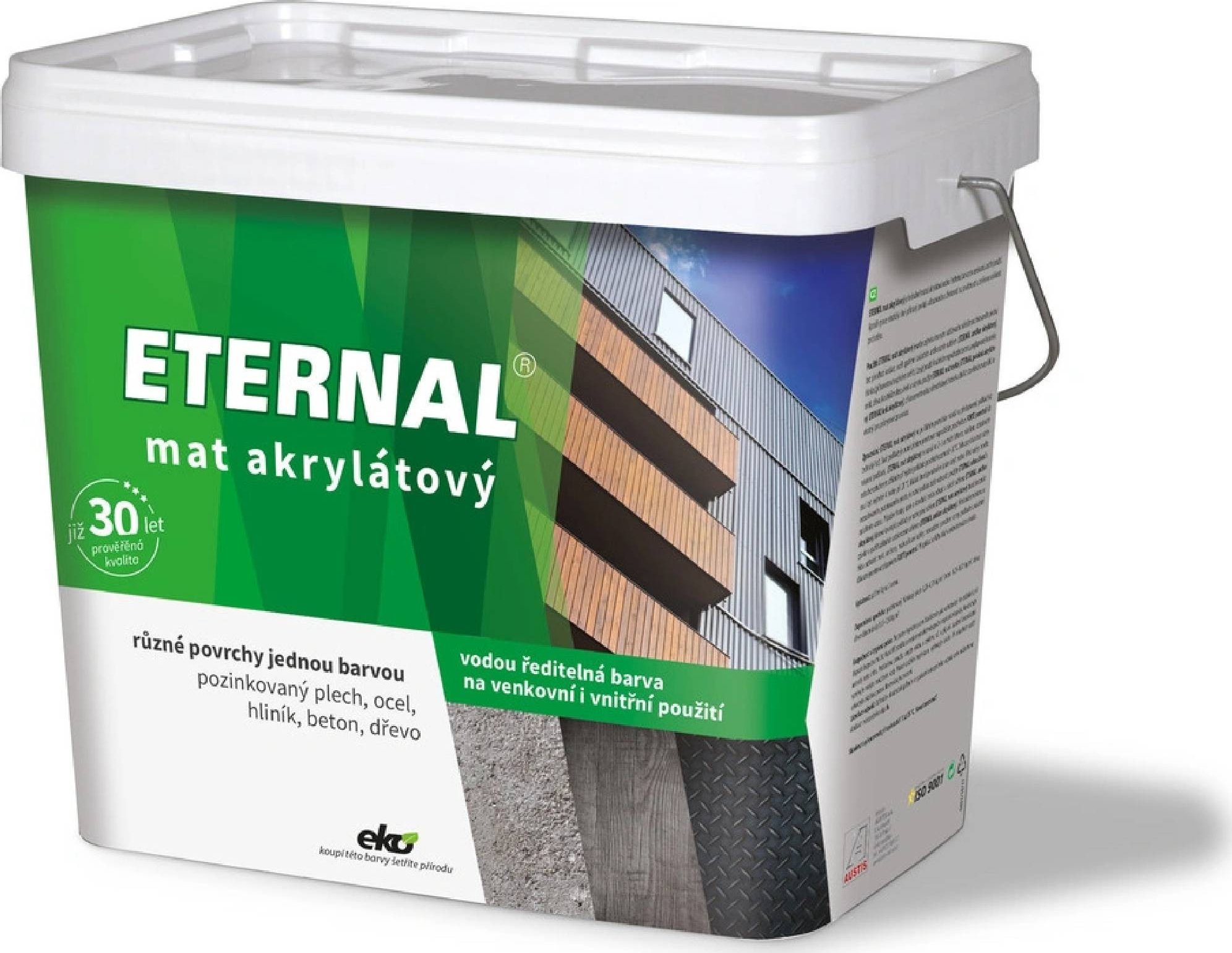 Eternal MAT Akrylátový Barva: 010 Palisandr, Objem: 0,7 kg
