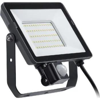 Nástěnné svítidlo Philips 8719514954434 LED venkovní svítidlo s pohybovým čidlem Projectline 1x50W | 4500lm | 3000K | IP65 - soumrakový senzor, černá