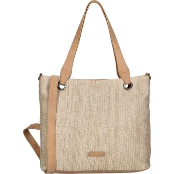 Dámská proutěná shopper taška Enrico Benetti Summer 66774 – růžová, dlouhé popruhy, ideální na pláž i nákupy | Cooltovka.cz