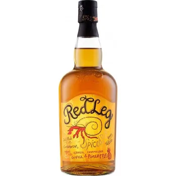 Rum RedLeg Ginger & Caramelised Pineapple 37,5% 0,7 l (holá láhev)