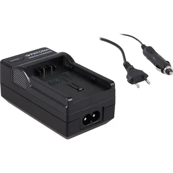Nabíječka PATONA kompatibilní s Panasonic DU07 Nabíječka, pro videokameru, Panasonic DU07, DU14, 230V, 12V PT1603