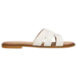 Béžové Dámské Pantofle Z Lícové Kůže Wojas 7414154 36