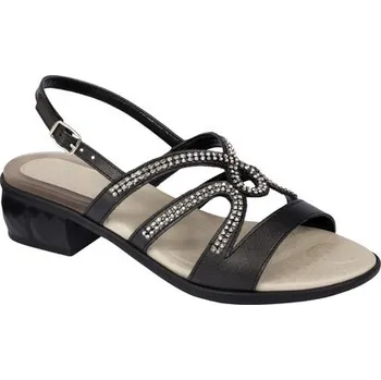 Dámská zdravotní obuv Scholl DANAE dámské zdravotní sandály černé s gelovou stélkou