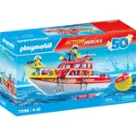 Playmobil 71598 Hasičská loď