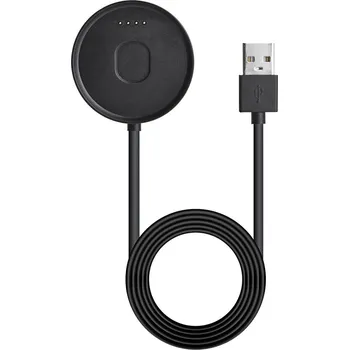 Notebook TRX Akyga AK-SW-57 Kabel, napájecí, pro chytré hodinky Ticwatch S2, Ticwatch E2, USB, 5V/1A, 1m, černý TRX-AK-SW-57