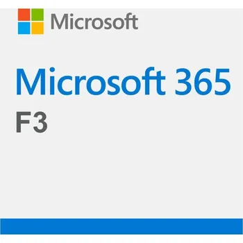 Microsoft 365 F3 Software, kancelářský, pro firmy, 1 uživatel, předplatné 1 rok (vyúčtování ročně), CSP - Elektronická licence AAA-89898R