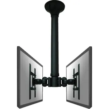 Monitor Neomounts FPMA-C200D Držák, VESA, stropní, pro 2 monitory, úhlopříčka 10"-40", náklon 180°, otáčení 180°, rotace 360°, nosnost 2× 10kg, černý FPMA-C200D