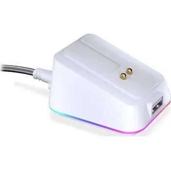 Myš Endorfy dokovací stanice pro LIV a LIV Plus bílá Dokovací stanice, pro Endorfy LIV Wireless a LIV Plus Wireless, USB-C, USB, RGB, bílá EY0F002