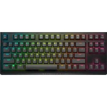 Dell Alienware AW420K černá Klávesnice, herní, drátová, mechanická, Cherry MX Red, RGB podsvícení, US mezinárodní, černá 545-BBDY