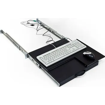 Rozvaděč Police Triton RAB-UP-X29-A1 Police, zamykatelná, pro klávesnici a myš, nosnost max. 30kg RAB-UP-X29-A1