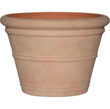 Květináč Kyra Brick Orange S - Ø 53 cm / V 37 cm