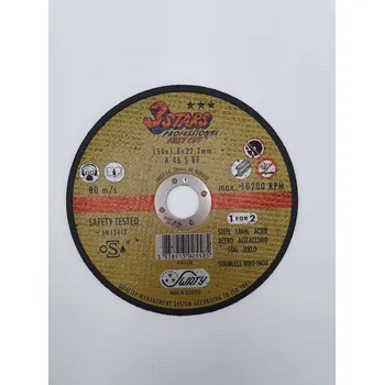 Řezný kotouč Vyrobce 3Stars Professional Fast Cut Řezný kotouč 150x1,6x22,2mm