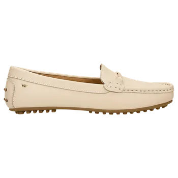 Dámské polobotky Béžové Dámské Mokasíny Na Podrážce Driver Wojas 4621054 42