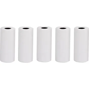 Pásek do tiskárny Helmer papírová role pro TP 01 5ks Papírová role, pro tiskárnu Helmer TP 01, 55×25mm, bílá, 5ks hlmtp01R5W