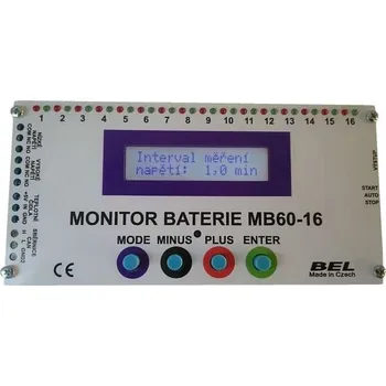 Monitor Xtend Solarmi balancér/monitor MB60-16-3A Balancér, monitor baterie, měření/vyrovnávání/ochrana, vyrovn. proud až 3A, aktivní chlazení MB60-16-3A