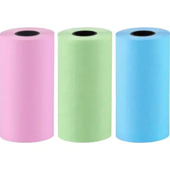 Pásek do tiskárny Helmer papírová role pro TP 01 3ks Papírová role, pro tiskárnu Helmer TP 01, 55×25mm, barevná, 3ks hlmtp01R3C