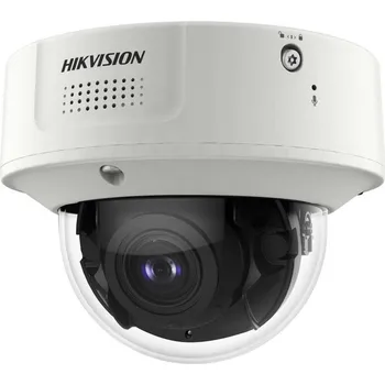 Hikvision iDS-2CD7186G0-IZHSY(D)(O-STD) 2,8–12mm IP kamera, dome, 8Mpx, 1/1,8" CMOS, f=2,8–12mm, H.265+, IP67, IK10, IR až 40m, WDR (120dB), reproduktor+mikrofon, alarm, bílo-černá iDS-2CD7186G0-IZHSY(2.8-12mm)(
