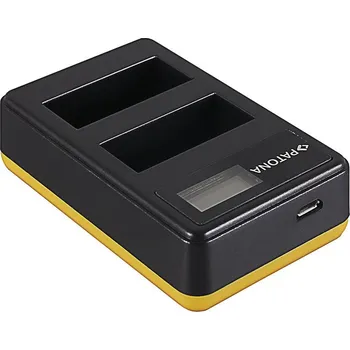 Nabíječka PATONA pro 2 baterie Canon LP-E8 Nabíječka, pro fotoaparáty, pro 2 baterie, LCD, kompatibilní s Canon LP-E8, USB PT181967