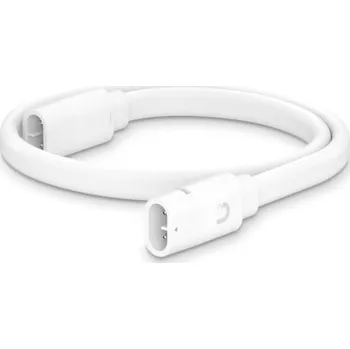 Síťový kabel Ubiquiti UISP Power TransPort kabel 0,5m Kabel, napájecí, Power TransPort, venkovní, TPE plášť, 0,5m, bílý UACC-Cable-PT-0.5M