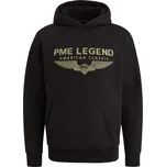 PME Legend Soft Terry Mikina s Kapucí Černá XL