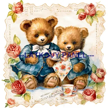 Panel bavlna - DE-198 Velikost: 30x30cm