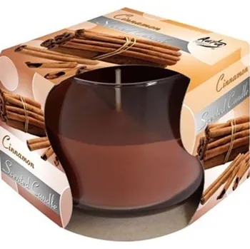Svíčka Bispol Vonná svíčka ve skle - Cinnamon 100 g