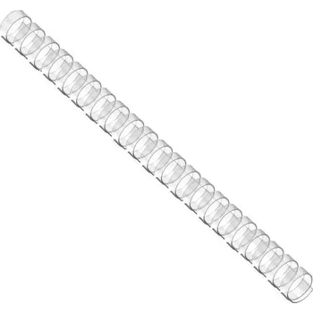 Kancelářské potřeby Eurosupplies plastový hřbet 22mm transparentní Plastový hřbet, A4, 22mm, transparentní, 50ks LAMRE21DR22T