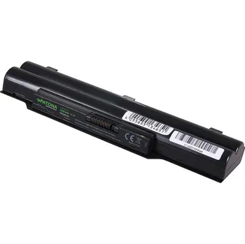 Baterie k notebooku Baterie PATONA pro Fujitsu Siemens 5200mAh Baterie, pro notebook, 5200mAh, Li-Ion, 11,1V, 6článková, pro Fujitsu Siemens Lifebook A530, PREMIUM PT2411