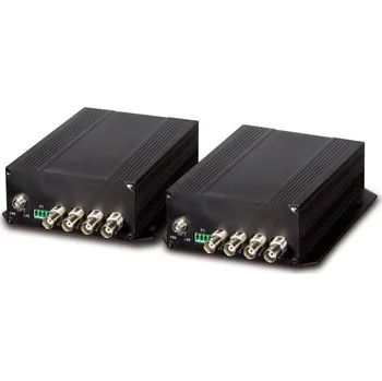 Notebook Konvertor PLANET VF-402-KIT Konvertor, na optiku, 4x Video, 4x RS-485, FC konektor, singlemode, po jednom vlákně, cena za pár VF-402-KIT