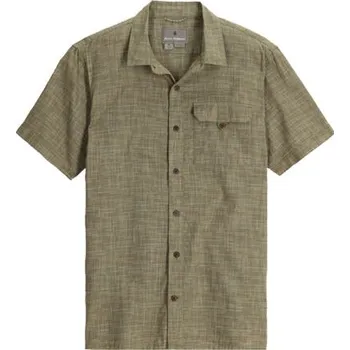 Pánská košile Košile Royal Robbins HEMPLINE SPACED S/S Man velikost M