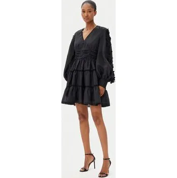 Dámské šaty French Connection Koktejlové šaty 71YBE Černá Regular Fit 10