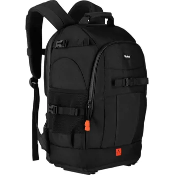 Městský batoh Rollei Fotoliner Ocean M černý Batoh, na zrcadlovku, přihrádka pro tablet, včetně pláštěnky, černý 20308
