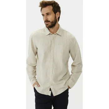 Pánská košile KOŠILE CAMEL ACTIVE LONGSLEEVE SHIRT BEIGE