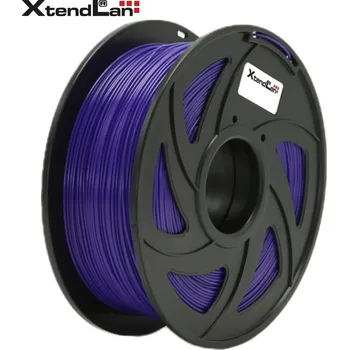 Filament XtendLan filament PETG fialový Plastické vlákno, pro 3D tisk, PETG, průměr 1,75mm, hmotnost materiálu 1kg, fialové 3DF-PETG1.75-PL 1kg