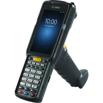 Kancelářská technika ZEBRA MC3300 Čtečka čárových kódů, 2D, 4" LCD, 29KEY, USB, Bluetooth, Wi-Fi, PTT, pistol grip, Android MC330M-GJ2HA2RW