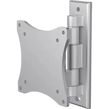 Neomounts FPMA-W810 Držák, VESA, nástěnný, pro LCD a TV, úhlopříčka 10"–27", náklon 90°, otáčení 90°, nosnost 12kg, stříbrný FPMA-W810