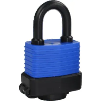 Visací zámek Lockey LOTO bezpečnostní laminovaný zámek, ocelový třmen 7,3mm Výška třmenu: 27 mm
