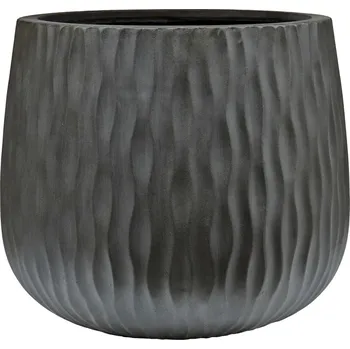 Květináč Pax Charcoal Cement S - Ø 29 cm / V 26 cm