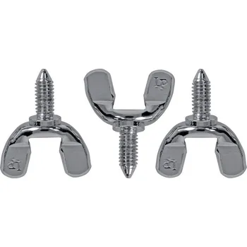 Latin Percussion Hardware příslušenství & Náhradní díly Křídlový šroub 5/16" x 19 mm - fixace nožek LP635 LP636 Collapsible CradleChrom LP923 18641