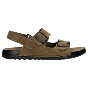 Pánské sandále Béžové Pánské Sandály Z Nubuku Z Kolekce Comfort Wojas 2902024 46