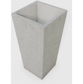 Květináč Betonový květináč Sára II BDA 40/40/80 Sára II nat tryskaný