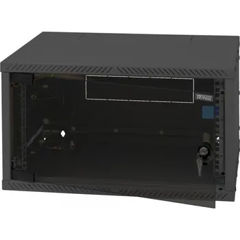 Rozvaděč Triton RXA 19" 4U jednodílný 400mm Rozvaděč, nástěnný, jednodílný, 4U, 400mm, rozebraný DeltaX plechové dveře RXA-04-CS4-BAX-A1