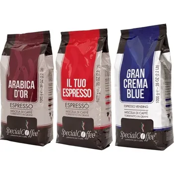 Káva SpecialCoffee s.r.l. Vyzkoušejte SpecialCofee 3x1 Kg zrnkové kávy
