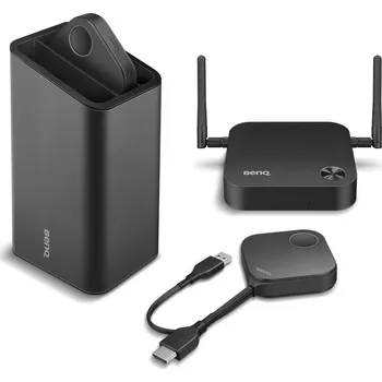 Monitor BenQ InstaShow WDC10 Bezdrátový modul, bezsoftwarové řešení, HDMI, Wi-Fi, až 16 prezentujících, černý 9H.JF878.N4E