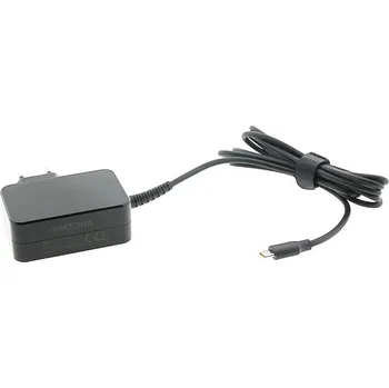 Adaptér k notebooku PATONA USB-C 65W Napájecí adaptér, univerzální, pro tablety a smartphony, 5V-20V, 65W, konektor USB-C, černý PT2589