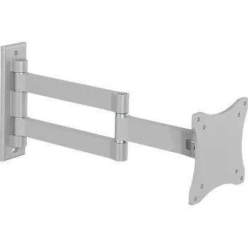 Televizní držák Neomounts FPMA-W830 Držák, VESA, nástěnný, pro LCD a TV, úhlopříčka 10"–27", náklon 140°, otáčení 180°, nosnost 12kg, stříbrný FPMA-W830