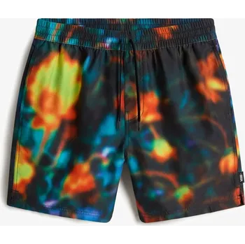 Pánské kraťasy Kraťasy Vans Primary Print Elastic Waist Board - Black/Multi - M