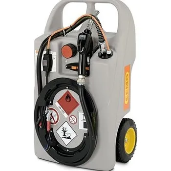 Palivová nádrž Mobilní nádrž na naftu CEMO Dieseltrolley 60 litrů, 30 l/min – 12V